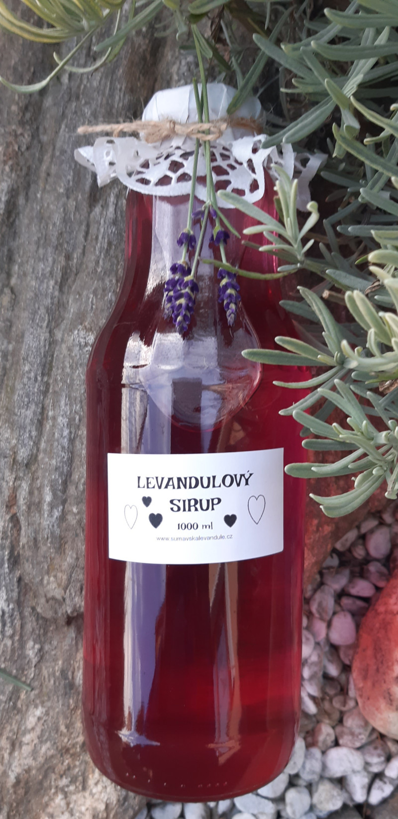 Levandulový sirup